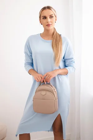 Kesi Oversize šaty modré