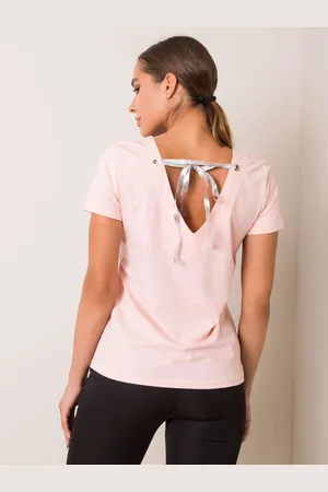 For Fitness T-shirt-131-TS-PRT3232.05P-light pink