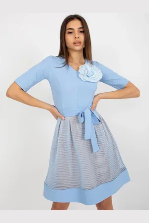 LAKERTA Dress-LK-SK-506551.76P-Light Blue