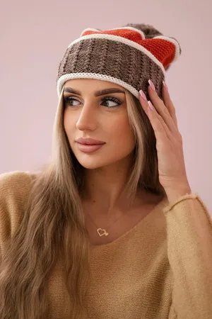 Kesi Dámská kšiltovka Kinga K297 cappuccino+foxy