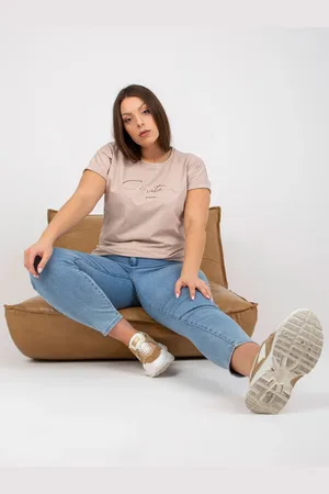 RELEVANCE T-shirt-RV-TS-7775.66P-beige
