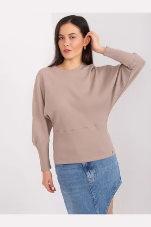 BASIC FEEL GOOD Blouse-RV-BZ-9208.55-dark beige