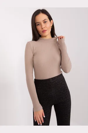 BASIC FEEL GOOD Blouse-RV-BZ-9205.23X-dark beige