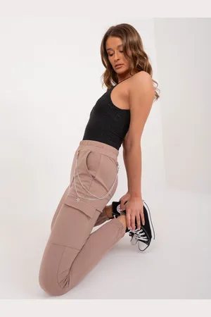 RELEVANCE Sweatpants-RV-DR-9604.27-dark beige