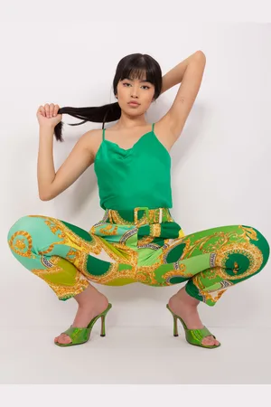 Italy Moda Pants-DHJ-SP-12787D.11-light green