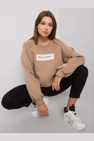 Ex moda Sweatshirt-EM-BL-652.13P-dark beige
