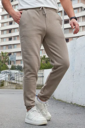 Trendyol Mink Regular/Normal Cut Elastic Legs Inside Polar Fleece/Warm Sweatpants