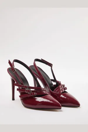 Trendyol Burgundy Band Detailed Pointed Toe Women