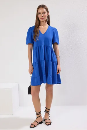 Trendyol Dámské šaty Wide cut