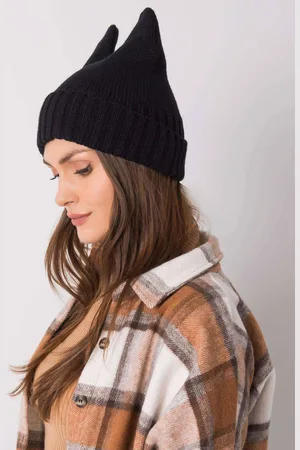 Yups Cap with horns black