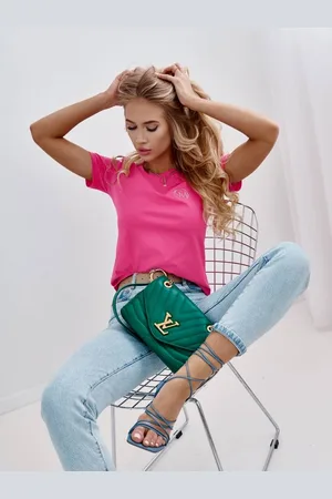 Cocomore Blouse pink amgTS732.hot pink