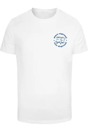 Mister Tee Pánské tričko More Espressi bílé