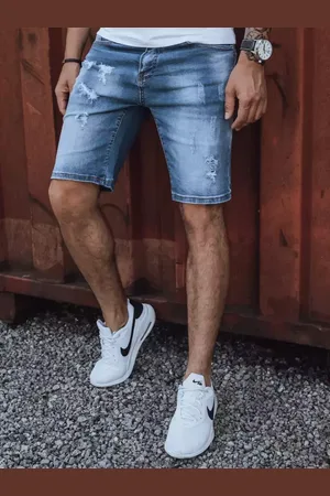 D-Street Kraťasy pánské džínové modré