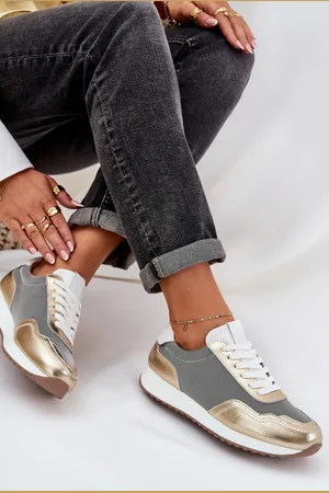 S. BARSKI Kožené Sportovní Boty Sneakers Dámské D&A