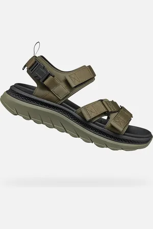 Geox Khaki pánské sandály Spherica Actif X S - Pánské