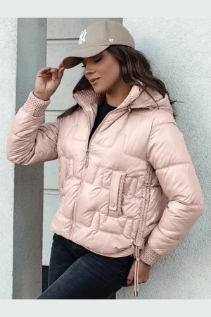 D-Street Dámská zimní bunda FASHWARM krátká prošívaná s kapucí