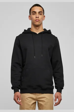 Urban classics Bio Basic Hoody černá