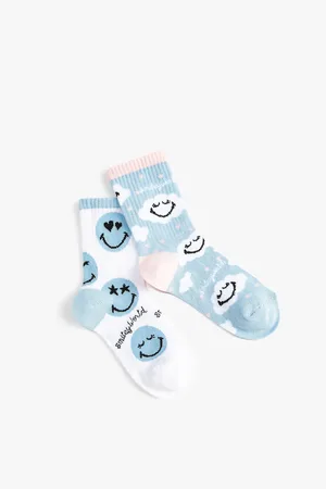 Koton SmileyWorld® Socks Set Licensed, Pair of 2
