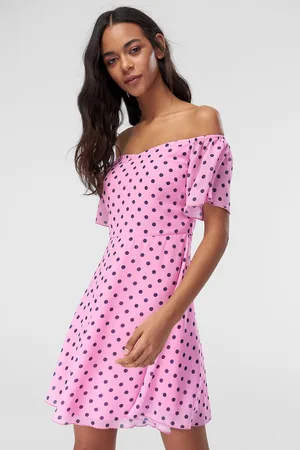 Trendyol Dámské šaty Polka dot printed