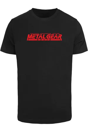 Merchcode Pánské tričko s logem Metal Gear Solid černé