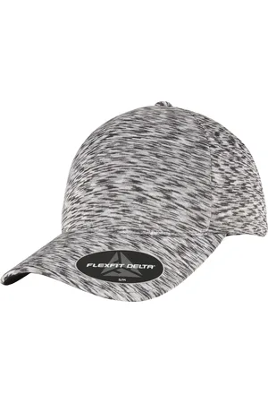 Flexfit DELTA UNIPANEL CAP melanžová stříbrná