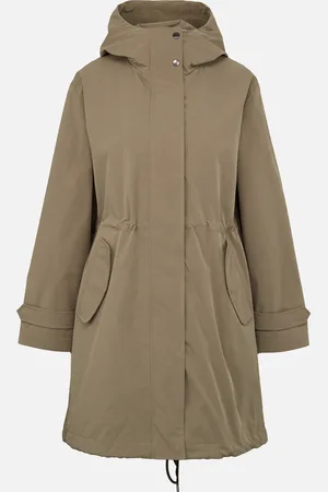 Geox Khaki dámská bunda Claudin - Dámské