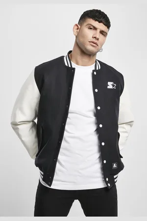 STARTER BLACK LABEL Starter College Jacket černo/bílá