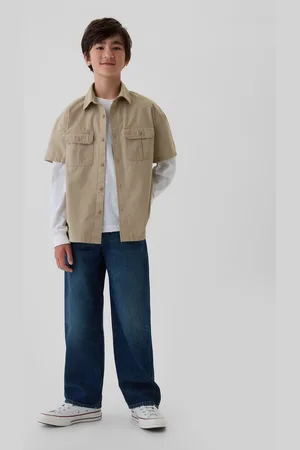 GAP Dětské volné baggy džíny - Kluci