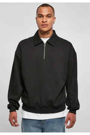 Urban classics Košilový límec Crew černý