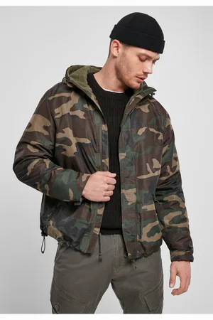 Brandit Větrovka Frontzip woodland