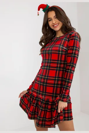 RUE PARIS Dress-RP-SK-8219.86-black-red