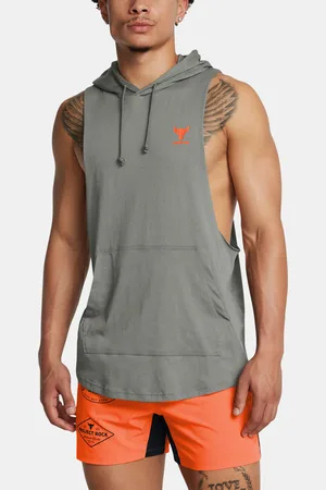 Under Armour Tílko UA Pjt Rck SL HD Payoff-GRN - Pánské