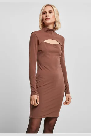 Urban classics Dámský strečový dres s vykrojeným rolákem