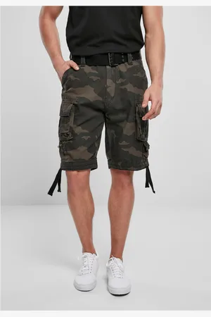 Brandit Pánské kraťasy Savage Vintage tmavé/maskáčové