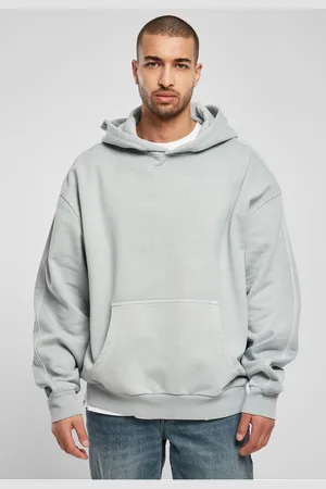 Urban classics Heavy Terry Garment Dye Hoody letní modrá