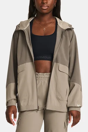 Under Armour Bunda ARMOURSPORT CARGO OS Jkt-BRN - Dámské