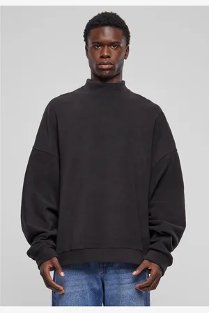 Urban classics Pánská fleesová oversized mikina Crew