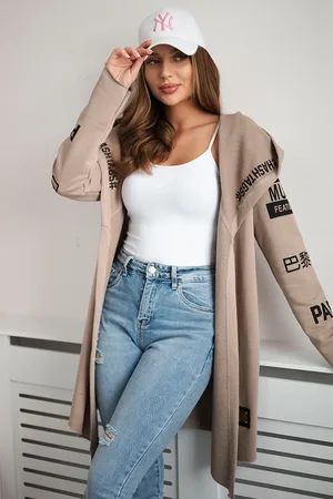 Kesi Coatee s titulky cappuccino