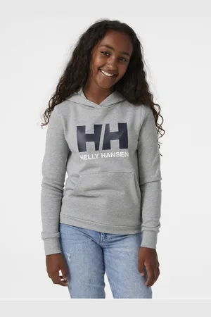 Helly Hansen Světle dětská žíhaná mikina s kapucí - Holky