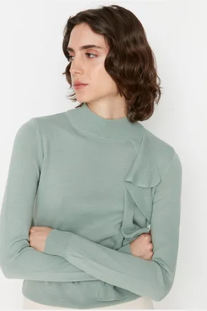Trendyol Dámský svetr Frill detailed