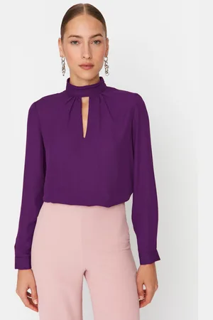 Trendyol Dámská halenka Collar detailed