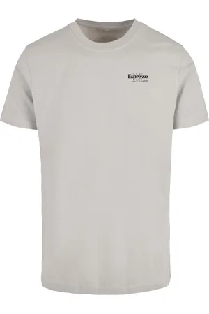 Mister Tee Pánské tričko Espresso M Club světle asfaltové
