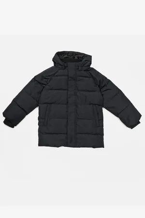 NAME IT Černá holčičí zimní bunda - unisex
