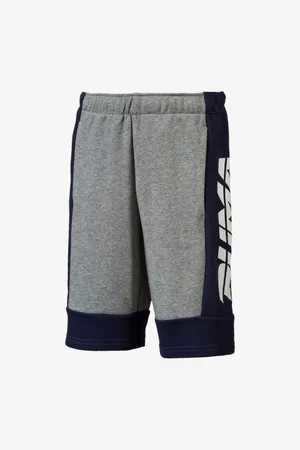 PUMA Kraťasy Alpha Bermudas B Medium Gray Heather