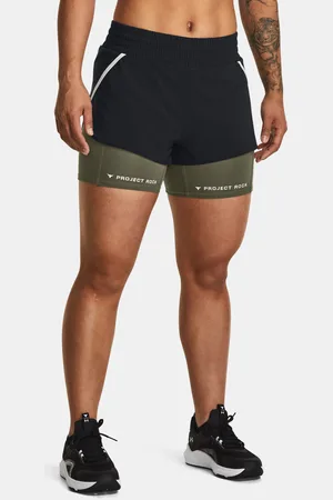 Under Armour Černé dámské kraťasy Project Rock Flex