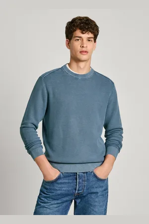 Pepe Jeans Modrý pánský svetr