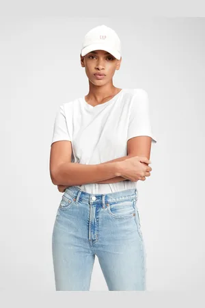 GAP Bílé dámské tričko organic vintage