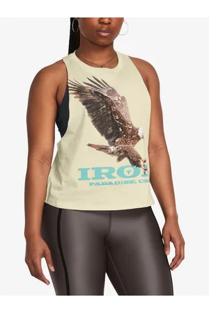 Under Armour Světle hnědé sportovní tílko Pjt Rck Balance Tank