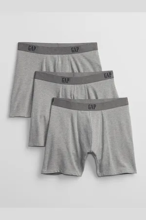 GAP Šedé pánské boxerky Logo boxer briefs, 3ks