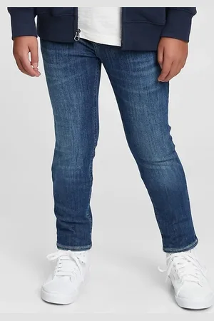 GAP Modré klučičí džíny skinny jeans with Washwell